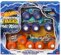 Hot Wheels Monster Trucks. Wielopak z pojazdami - tantis.pl