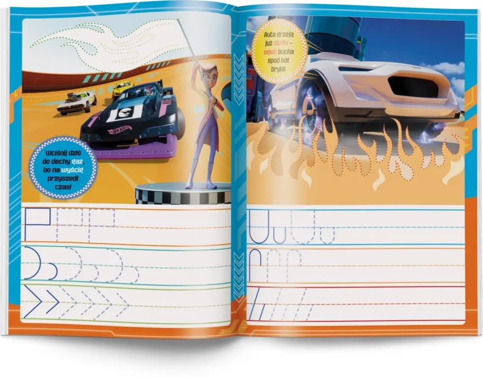 Hot Wheels. Rysujemy Szlaczki - tantis.pl