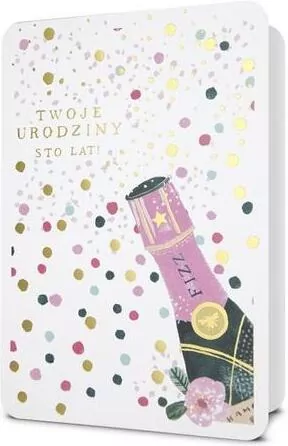 Karnet B6 Urodziny - tantis.pl