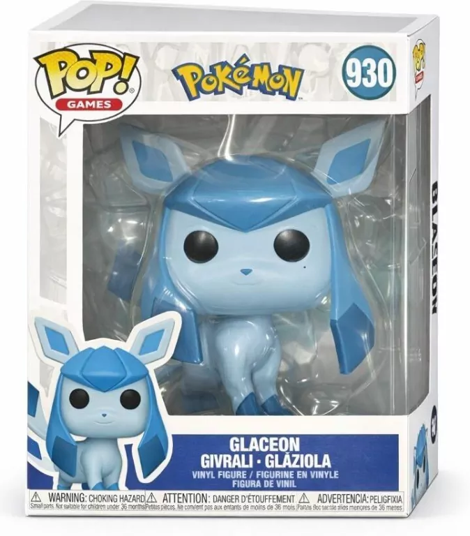Funko Jumbo Pokemon Glaceon 25cm - tantis.pl
