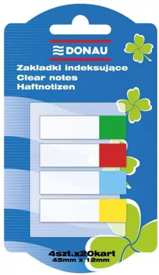 Zakładki indeksujące PP 12x45mm