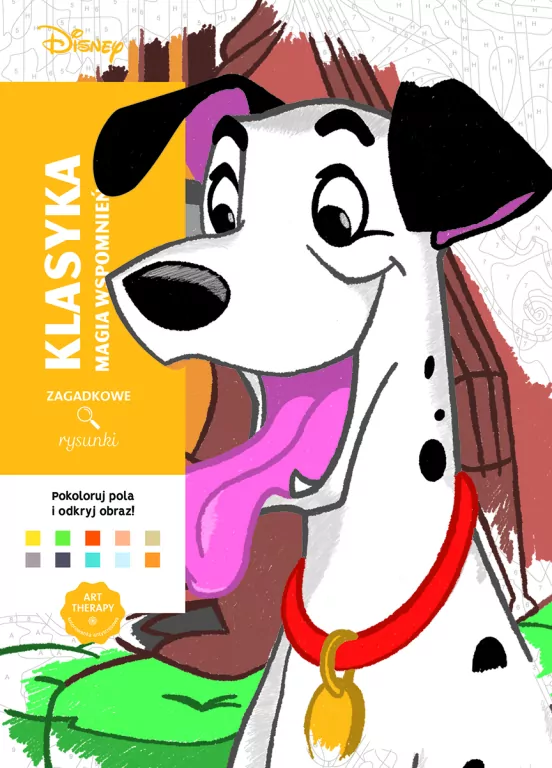 Art therapy. Kolorowanka antystresowa. Disney. Klasyka. Magia wspomnień. Zagadkowe rysunki - tantis.pl