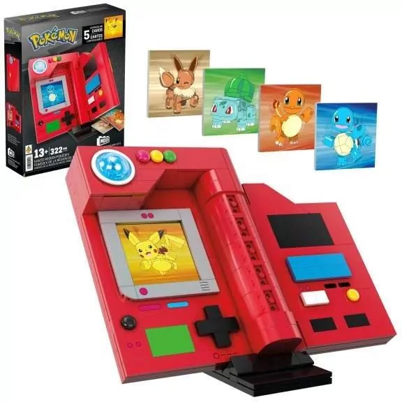 Mega Pokemon Pokedex z Kanto 322el - tantis.pl