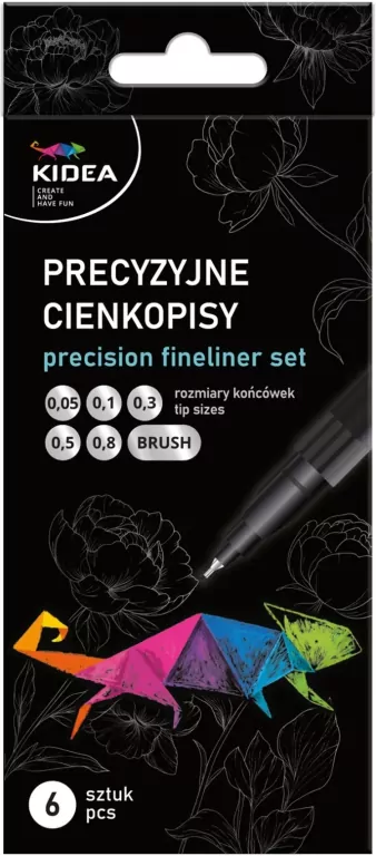 Cienkopisy precyzyjne KIDEA - tantis.pl