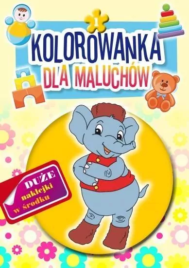 Kolorowanka dla maluchów 1 - tantis.pl
