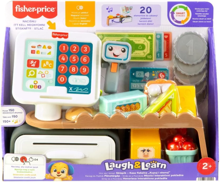 Fisher Price Ucz się i śmiej Sklepik - tantis.pl