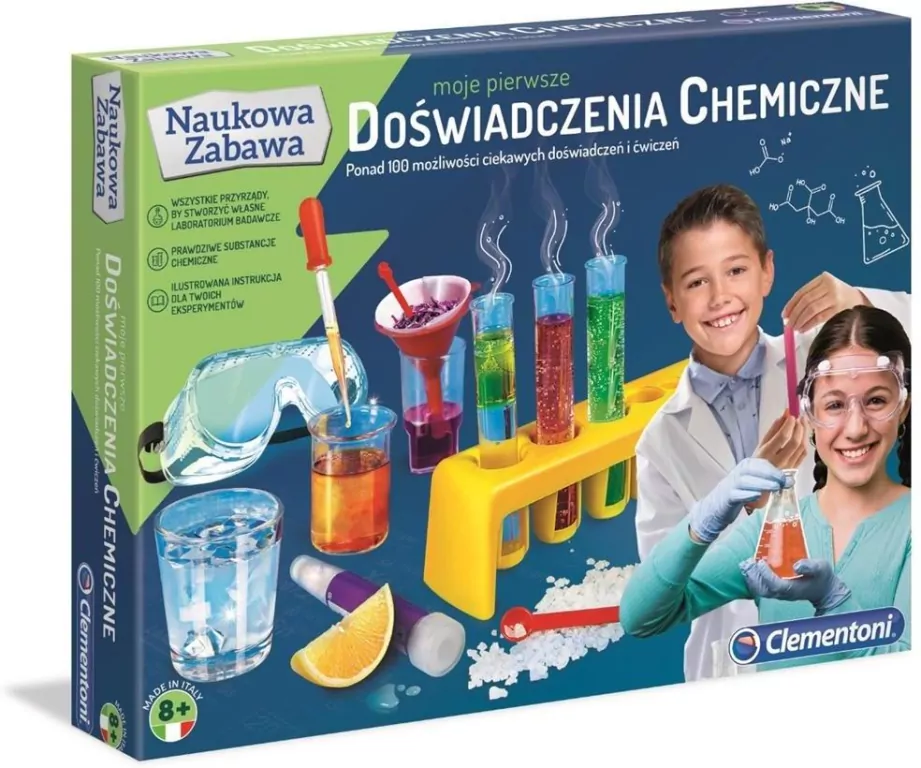 Moje pierwsze doświadczenia chemiczne. 60774 - tantis.pl