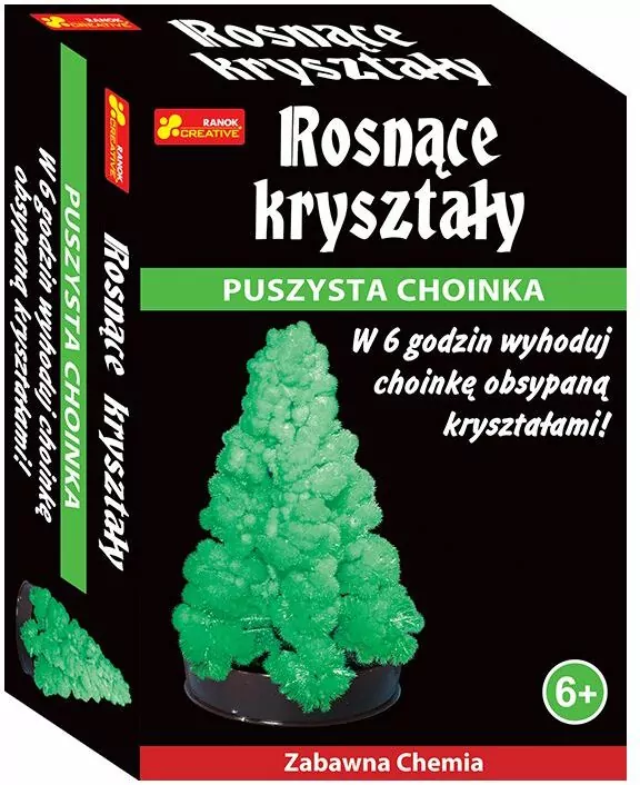 Rosnące kryształy. Puszysta choinka - tantis.pl