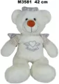 Maskotka Miś anioł 38 cm - tantis.pl
