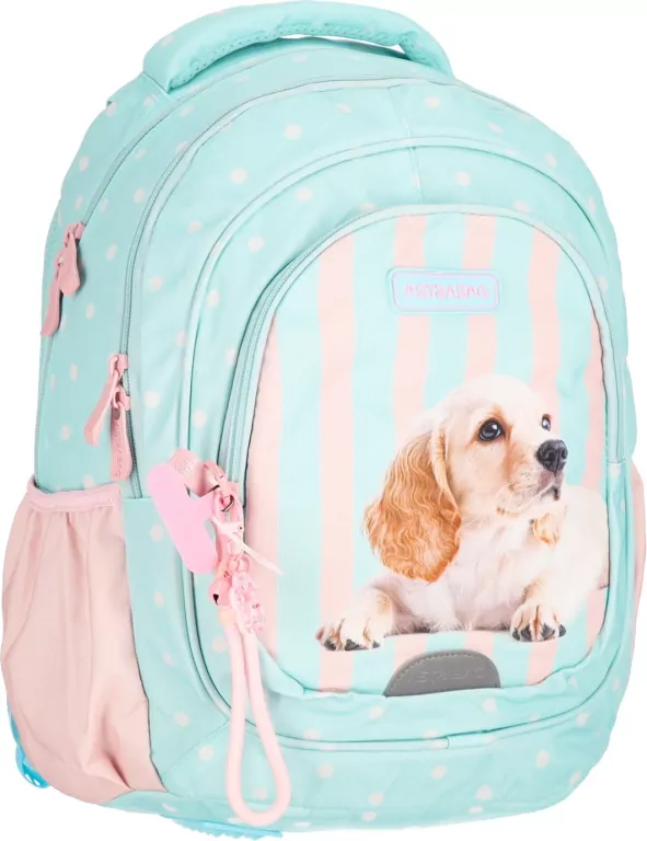 Plecak 3-komorowy piesek Puppy Line Astra - tantis.pl