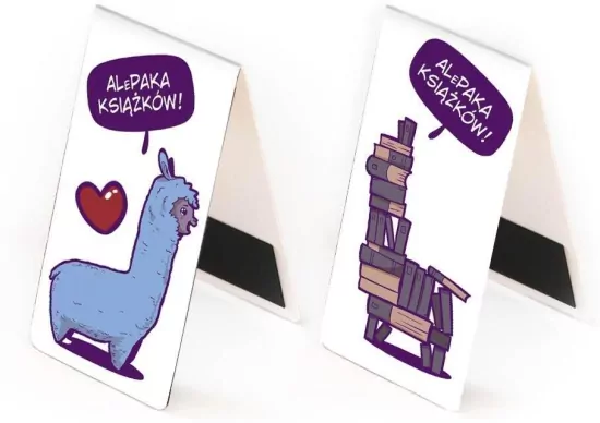 Zakładka magnetyczna. Al(e)paka książek