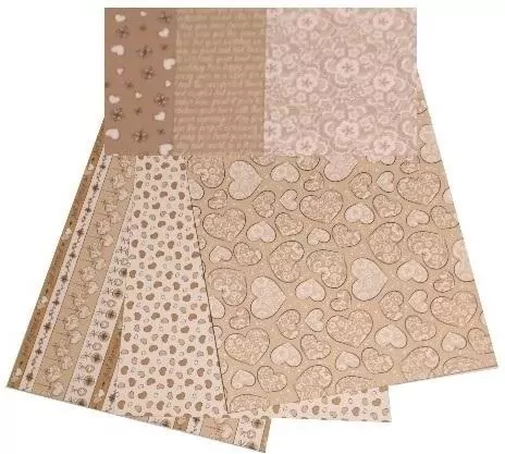 Karton obustronny 300g 24x34cm 3 akr MIX - tantis.pl