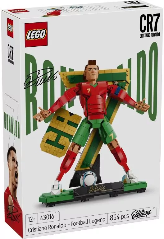 LEGO® Cristiano Ronaldo — piłkarska legenda 43016 - tantis.pl