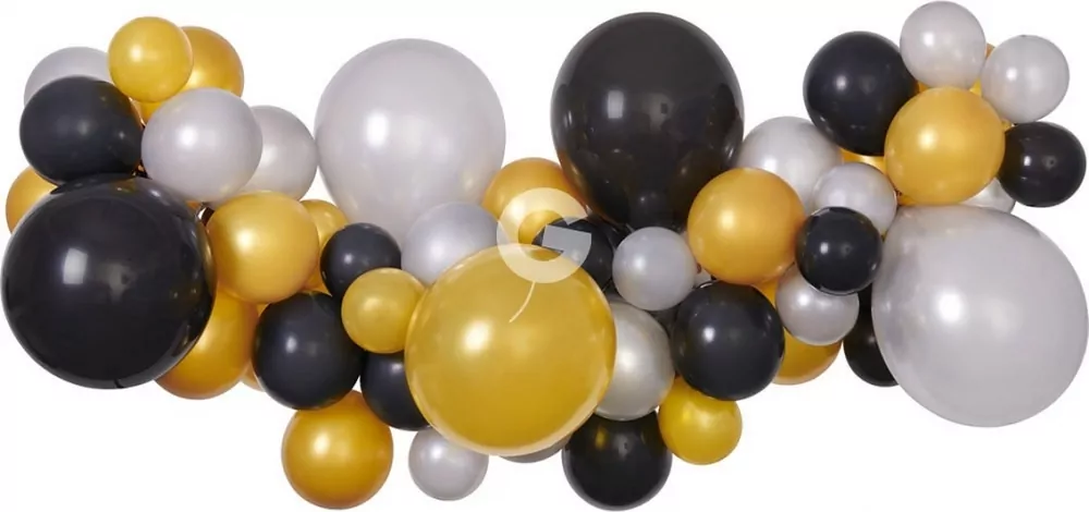 Girlanda balonowa DIY, 65 sztuk - tantis.pl