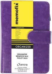 Organizer Memofix 2026 A6 K fioletowy