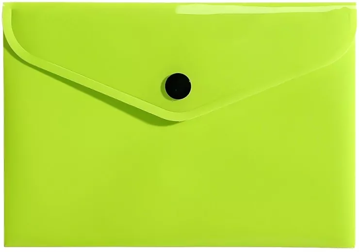 Teczka koperta A6 PP neon żółta - tantis.pl