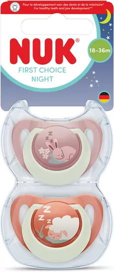 NUK. First Choice. Smoczki. 18-36 miesięcy. Król Lew - tantis.pl
