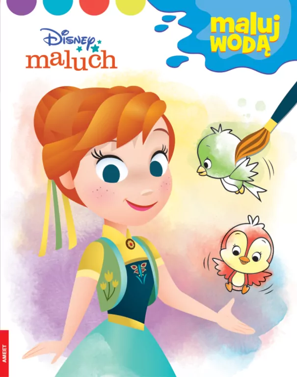 Kraina lodu. Maluj Wodą. Disney Maluch - tantis.pl