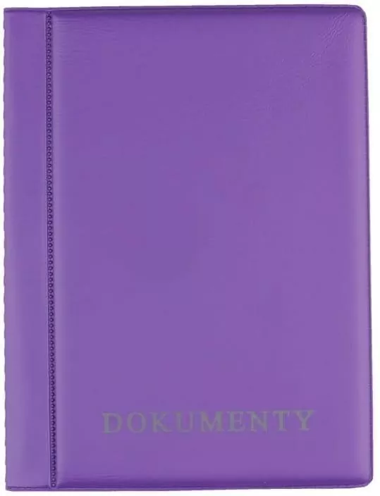 Okładka na dokumenty mini violet - tantis.pl