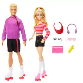 Mattel. Barbie Fashionistas. Barbie i Ken na wrotkach - tantis.pl