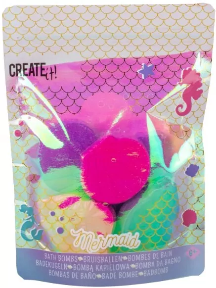 Bomby do kąpieli Mermaid CREATE IT! - tantis.pl