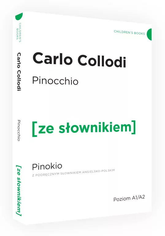 The Adventures of Pinocchio. Pinokio z podręcznym słownikiem angielsko-polskim. Poziom A1/B2. Ze słownikiem - tantis.pl