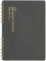 Notatnik A6 kratka Logical Prime SB szary