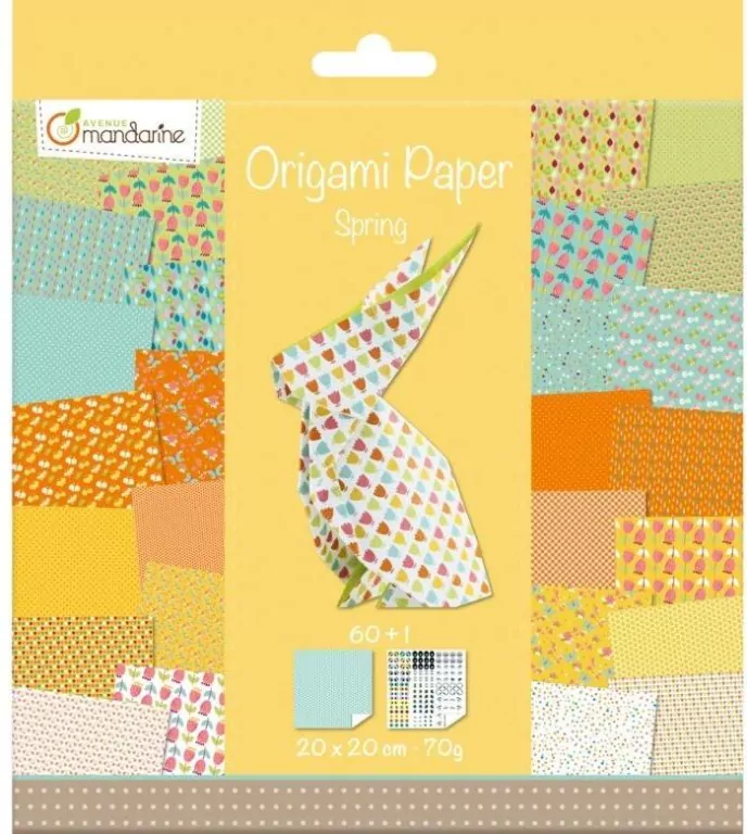 Papier origami 20x20cm. Spring - tantis.pl