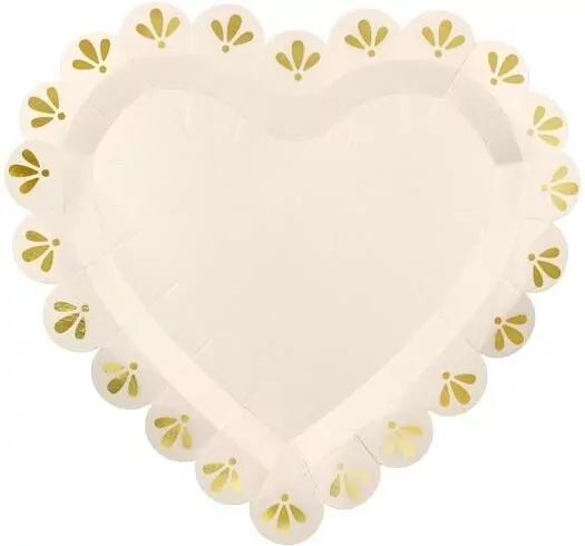 Talerzyki serce 26x24.5cm - tantis.pl