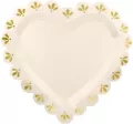 Talerzyki serce 26x24.5cm - tantis.pl