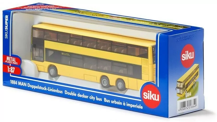 Autobus piętrowy MAN. Siku Super - tantis.pl