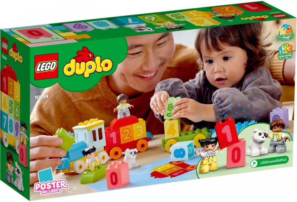 LEGO® DUPLO My First. Pociąg z cyferkami — nauka liczenia. 10954 - tantis.pl