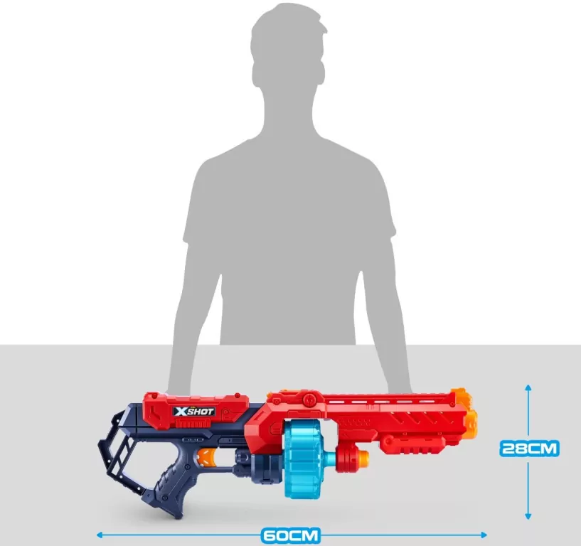 X-Shot. Wyrzutnia. Excel Combo Pack Turbo Fire + Fury 4 + Micro - tantis.pl