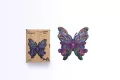 Puzzle drewniane eko 103. Kolorowy motyl - tantis.pl