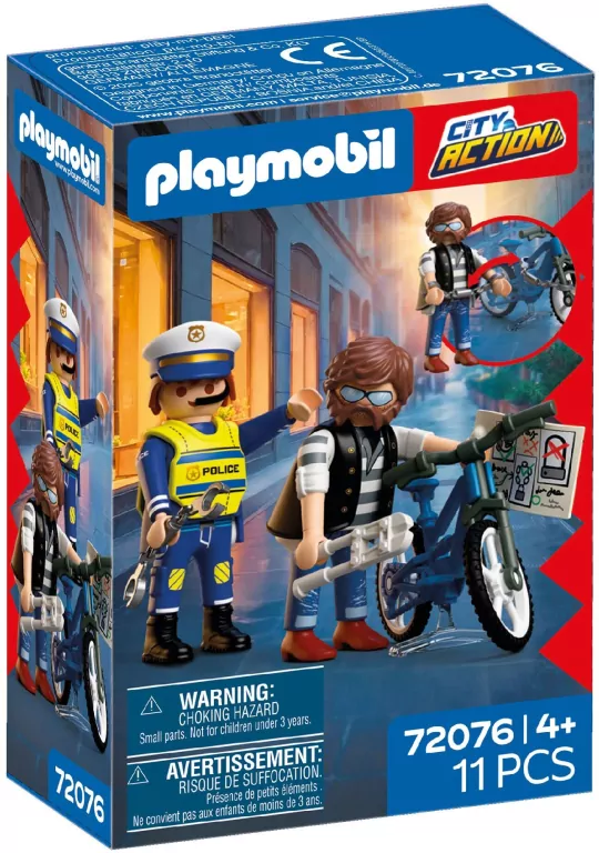 Playmobil Kradzież roweru 72076 - tantis.pl