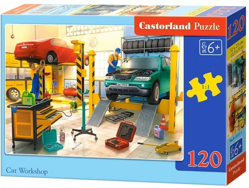 Puzzle 120. Car Workshop - tantis.pl