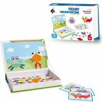 Układanka magnetyczna. Figury geometryczne - tantis.pl