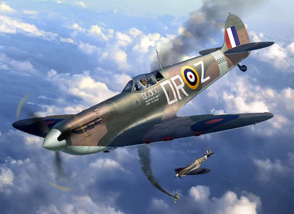 Samolot 1:32 05688 Spitfire MK.II AC IRON MAIDEN Revell - tantis.pl