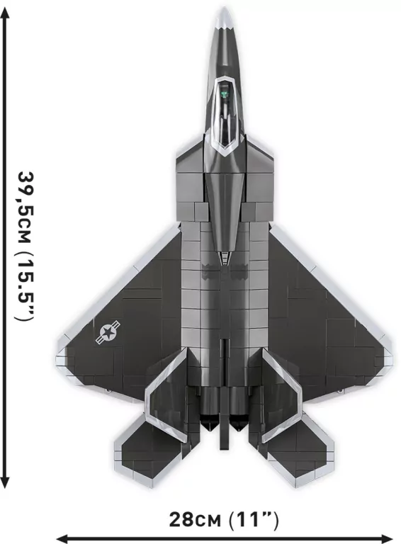 Cobi. Armed Forces Lockheed F-22 Raptor. - tantis.pl