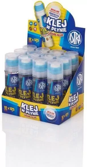 Klej w płynie transparentny Liquid 125 ml 12 sztuk - tantis.pl