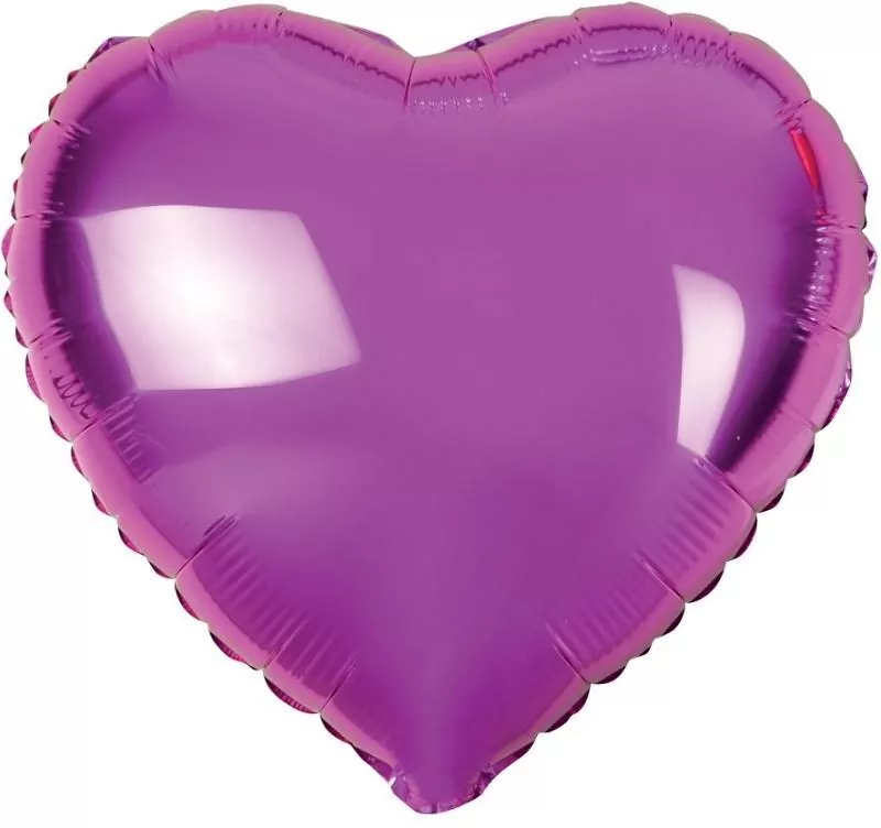 Balon foliowy serce różowe 45cm - tantis.pl