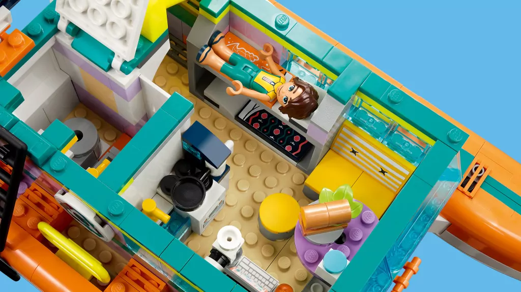 LEGO® Friends. Morska łódź ratunkowa. 41734 - tantis.pl