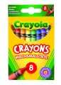 Kredki świecowe 8 kolorów CRAYOLA - tantis.pl