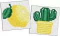 Diamentowa mozaika na magnes - LOL Cytryna 9x9cm - tantis.pl