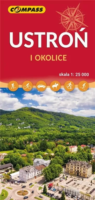 Mapa turystyczna. Ustroń i okolice, Brenna i okolice - tantis.pl