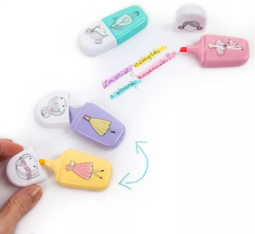 Zakreślacze księżniczki - new look KIDEA - tantis.pl