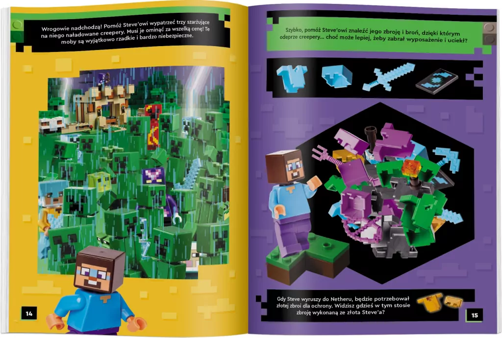 Lego Minecraft. Wyprawa po netherytowy miecz - tantis.pl