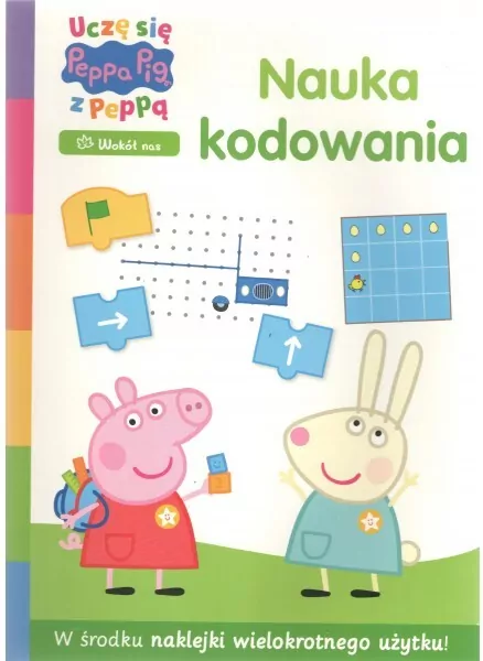 Peppa Pig. Uczę się z Peppą. Nauka kodowania cz.1 - tantis.pl