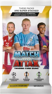 Match Attax 2025/26 Saszetka z kartami 1szt.mix