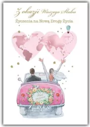 Kartka okolicznościowa Ślub